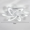Aluminum LED Ceiling Lamp Ring Light Chandelier Lights Fixture Living Bedroom