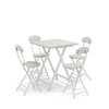 Small Folding Table Chairs Portable Foldable Kitchen Dining Set Office Furniture