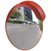 Convex Traffic Mirror Wide Angle Traffic Driveway PC Plastic Orange 45 / 60 cm