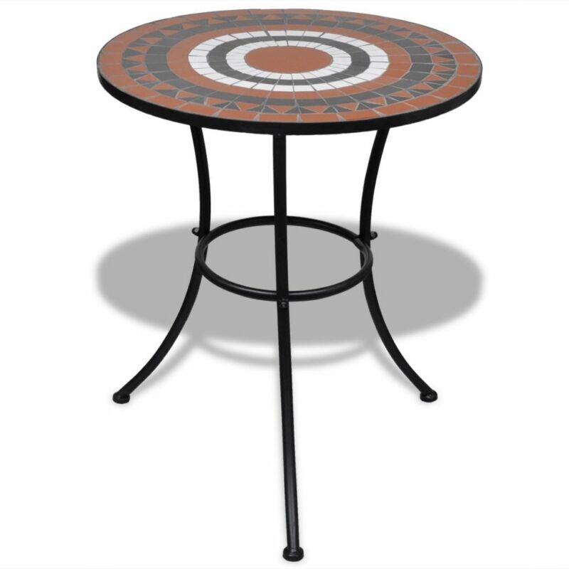 Mosaic Garden Bistro Set Chairs & Table Home Furniture Outdoor Patio Dining 2020
