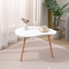 Simple Coffee Table White Sofa Side Table End Table for Living Room Modern