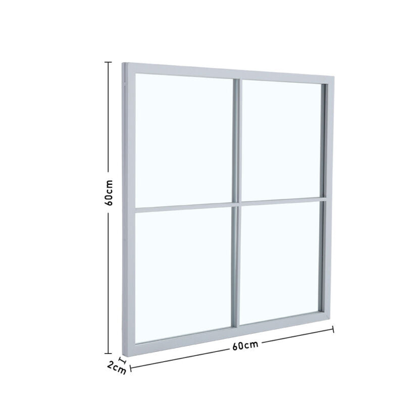 Large Window Wall Garden Mirror Ornament Indoor/Outdoor Arch Frame Mirrors Decor