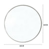 Nordic Metal Frame Wall Mounted Round Bathroom Make Up Vanity Mirrors Home Decor