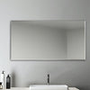 Frameless Unframed Bathroom Bedroom Plain Mirror Wall Hung Horizontal Vertical