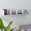 CD Wall Shelf 100cm Engineered Wood Living Room Cabinet Multi Colours vidaXL