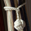 2Pcs Pair of Rope 2 Ball Curtain Tie backs Holdbacks Curtains & Voiles
