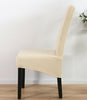 Dining Chair Covers Washable Knit Stretch Removable Chair Slipcovers High Back