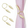 Pair of Twist Curtain Tie backs Holdbacks Curtains & Voiles Not Magnetic Clip