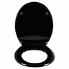 Toilet Seat Soft Close Adjustable Hinge Toilet Lid Cover Family Bathroom