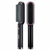 Electric Hair Straightener Brush Straight Quick Iron Hot Comb Negative ion Brush