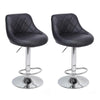 2pcs Adjustable High Disk Rhombus Backrest Design Bar Stools Chair kitchen UK