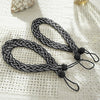 2x Braided Plain Thick Satin Rope Modern Curtain Tie Backs- Tiebacks& Holdbacks