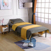 Metal Bed Frame Trundle Single Bed Guest Bed Sofa Bed Sustainable Black/White