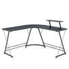 Computer Desk L-Shaped Corner Large PC Laptop Study Table Gaming Home Office