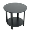 2 Tier Coffee Tea End Table Side Sofa Night Stand For Living Room Furniture Unit