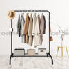 Clothes Garment Rail Rack Hanging Display Stand Shoes Storage Shelves Heavy Duty