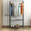 Clothes Rail Hanging Coat Stand Wardrobe Shoe Rack Shelf Storage Organizer DIY