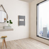 Bathroom Radiator Heated Flat Panel Straight White Black Anthracite Chrome