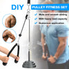 Fitness Pulley Cable System DIY Loading Pin Lifting Triceps Rope Machine Workout