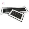 2PCS Home Kitchen Floor Mat Non Slip Runner Anti Fatigue Rug Set Door Decor