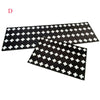 2PCS Home Kitchen Floor Mat Non Slip Runner Anti Fatigue Rug Set Door Decor