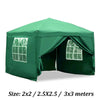 2MX2M 2.5MX2.5M 3MX3M Pop Up Gazebo Garden Party Tent With Sides Canopy Marquee
