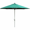 Adjustable 2.7M Garden Parasol Sun Shade Outdoor Patio Steel Round Umbrella New