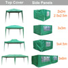 Top Cover Side Panels for Outdoor Pop Up Gazebo Garden Marquee Tent Replacement