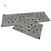 2PCS Home Kitchen Floor Mat Non Slip Runner Anti Fatigue Rug Set Door Decor