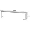 Stainless Steel Overshelf Commercial Kitchen Prep Table Bench Shelf 3-4-5-6 FT