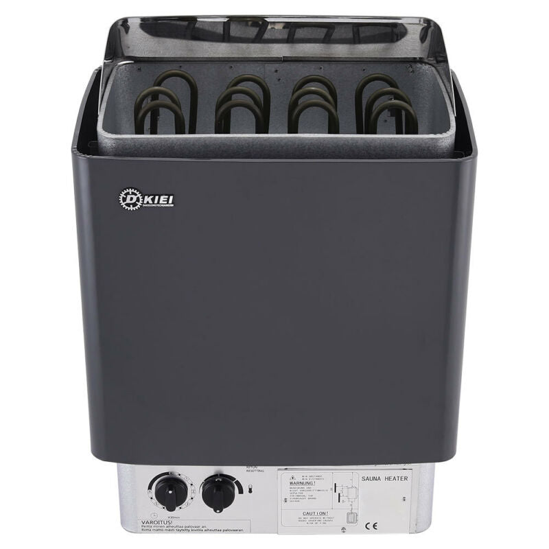 3/4.5/6KW Domestic Electric Sauna Heater Stove Stones for Home Spa Sauna Room UK