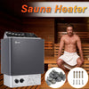 3/4.5/6KW Domestic Electric Sauna Heater Stove Stones for Home Spa Sauna Room UK