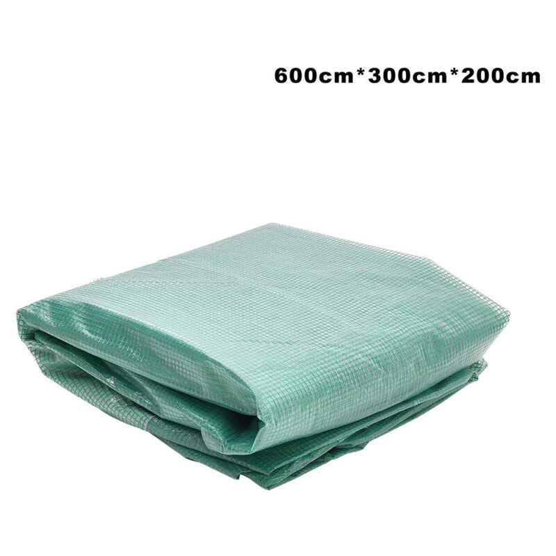 Outdoor Greenhouse Walk in Polytunnel Steel Tent Garden Plants Grow House Shade