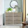 5|6|8 Draws Fabric Chest of Drawer Bedroom Furniture Hallway Storage Metal Frame