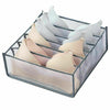 3Pcs Underwear Bra Socks Ties Drawer Organizer Storage Box Divider Tidy Wardrobe