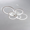 Modern Lamp Ring LED Ceiling Light Chandelier Lights Living Dining Room Decor UK