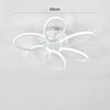 Cool White Chandelier LED Lamp Ring Frame Ceiling Light LivingRoom Pendant Light