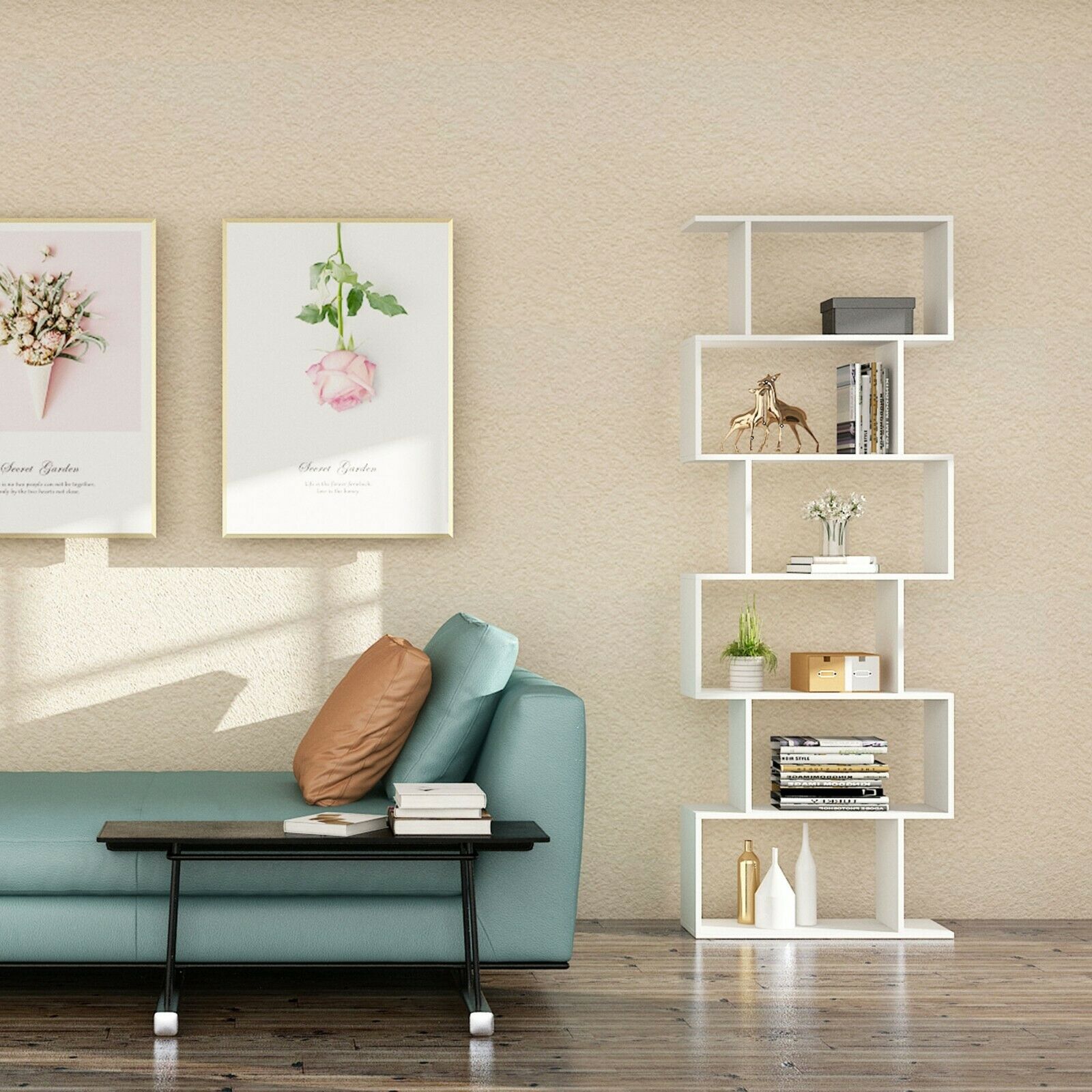 Standing shelves sales for bedroom