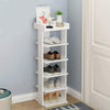 5/6/7/8 Tier Wooden Shoe Rack Storage Shelf Display Stand Organiser Unit Cabinet
