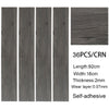 36pcs Self-adhesive Wood Pattern PVC Tile Flooring Planks Floor Tile Living Room