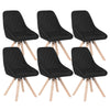 Set of 1/2/4/6 Dining Chairs Swivel Chairs Wooden Home Office Commercial