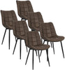 WOLTU 2/4/6 Dining Chairs Living Room Chairs Faux Leather W/ Padded Seat Chair