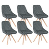 WOLTU Set of 1/2/4/6 Dining Chairs Swivel Chairs Wooden Home Office Commercial
