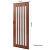 6/10mm PVC Folding Doors Concertina Accordion LivingRoom Sliding Divider H203cm
