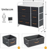 Fabric Chest of Drawers 7 Drawer Dresser Storage Cabinet Stand Bedroom Furniture