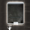 LED Bathroom Mirrors with Led lighted Sensitive Touch Switch