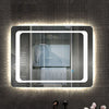 LED Bathroom Mirrors with Led lighted Sensitive Touch Switch