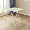 Small Folding Table Chairs Portable Foldable Kitchen Dining Set Office Furniture