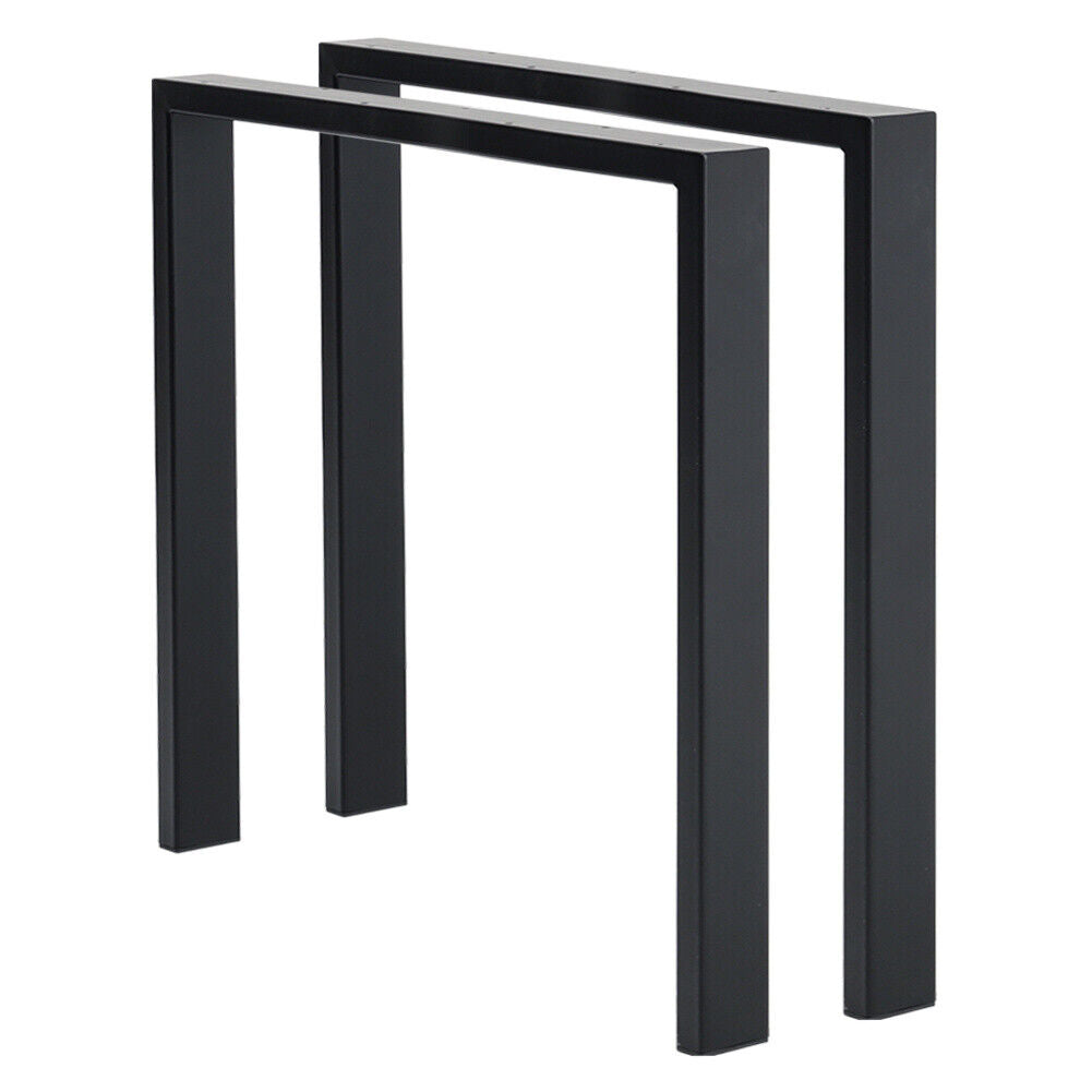 2Pcs Industrial Steel Table Legs Frame Dining/Bench/Office/Desk Furniture Stand
