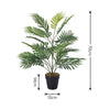 Large Artificial Palm Tree Tropical Fake Realistic Potted Plant Indoor Outdoor